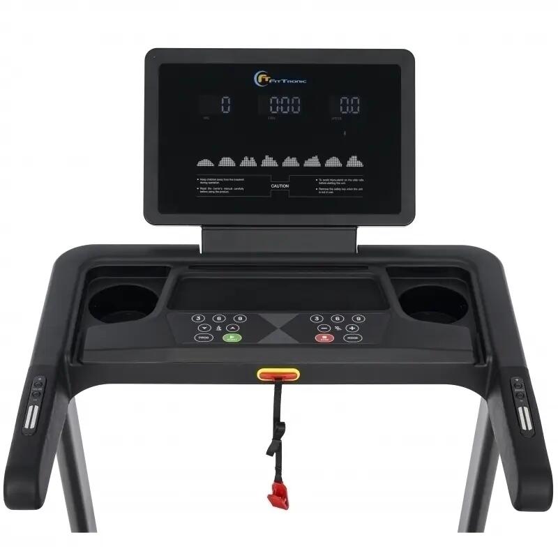 Banda de alergare FitTronic Ultra 4000, motor 3 CP, greutate suportata 120 kg 2/5