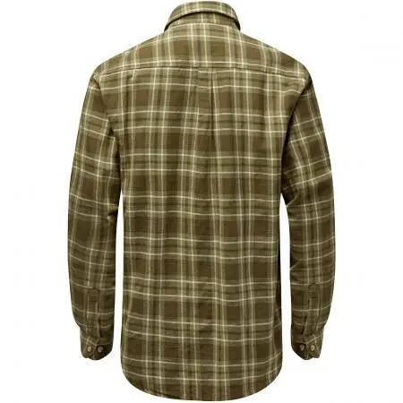 Herren - Outdoorhemd - Flanell, langarm - Härjedalen - oliv 2/5