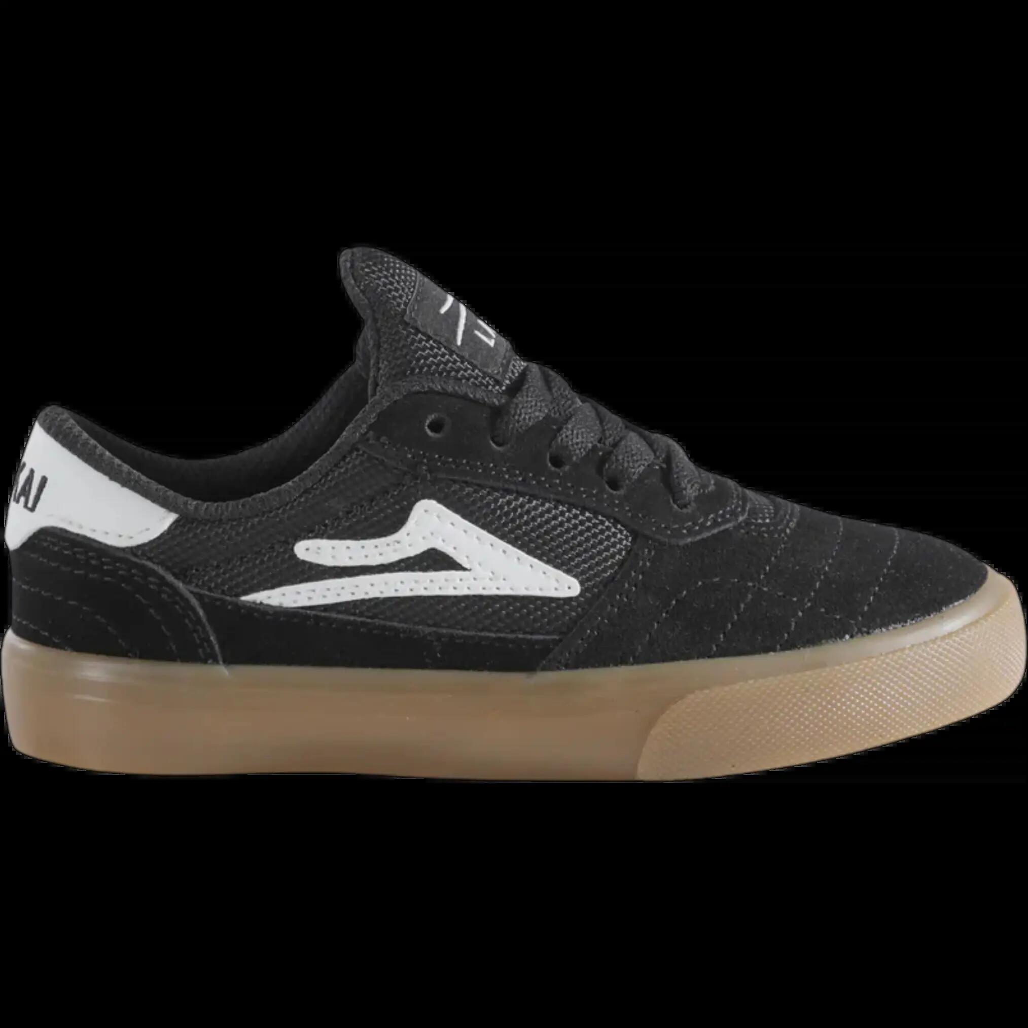 Sapatilhas de skate Lakai Cambridge Preto Caramelo 1/6