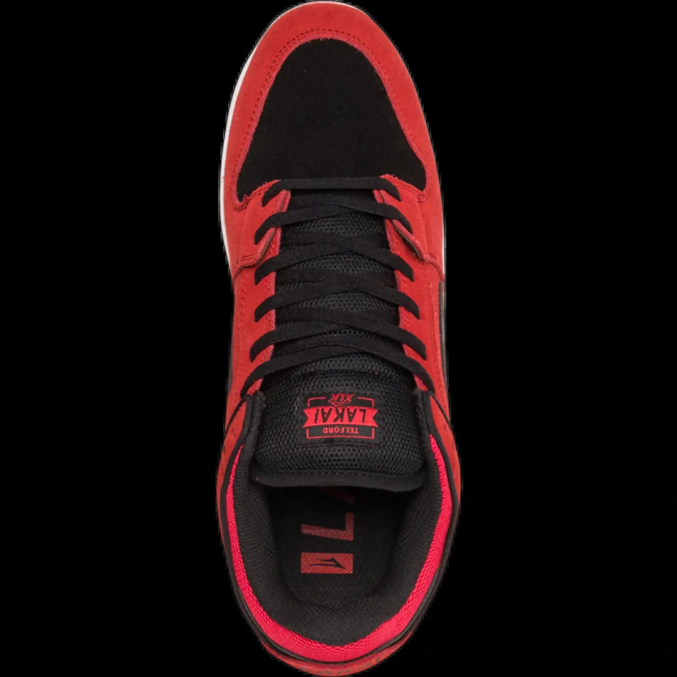 Sapatilhas de skate Lakai Telford Low Vermelho 3/3