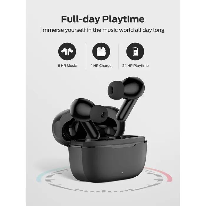 Ecouteurs intra-auriculaires True Wireless Monster N-Lite Clear Talk Noir 4/7