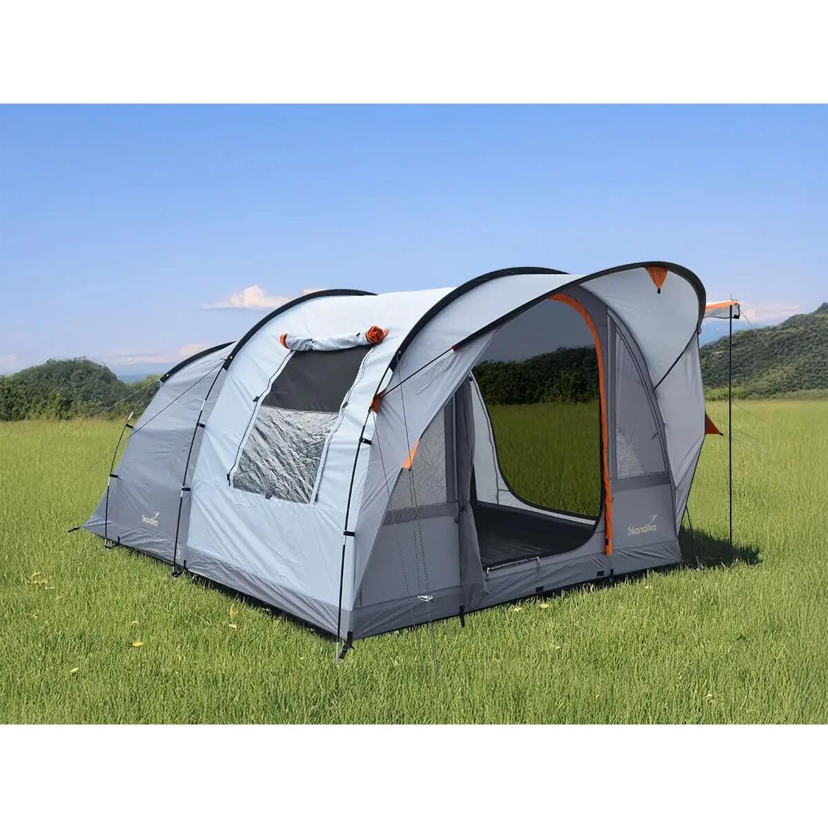 Tunnelzelt Egersund 3 Sleeper Protect - Camping Zelt für 3 Personen 2/15