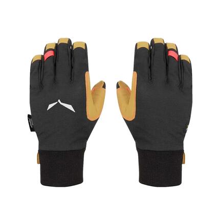 Gants Salewa Ortles DST/AM Femme en Cuir Noir