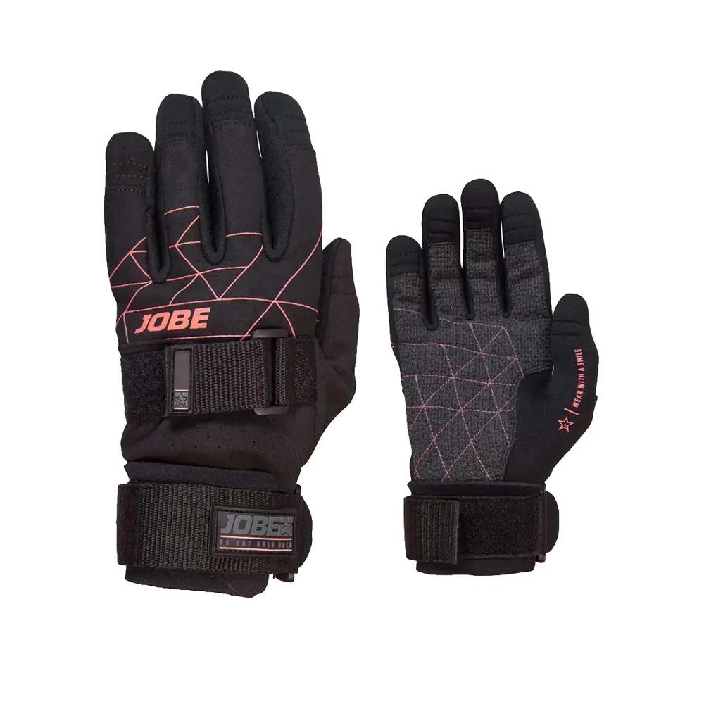 Luvas de surf Jobe Grip Femininas Ergonómicas Pretas 2/2