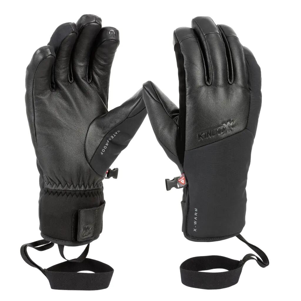 KinetiXx Beydo | Warmer PrimaLoft® Leder-Skihandschuh 1/2