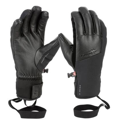 KinetiXx Beydo | Warmer PrimaLoft® Leder-Skihandschuh