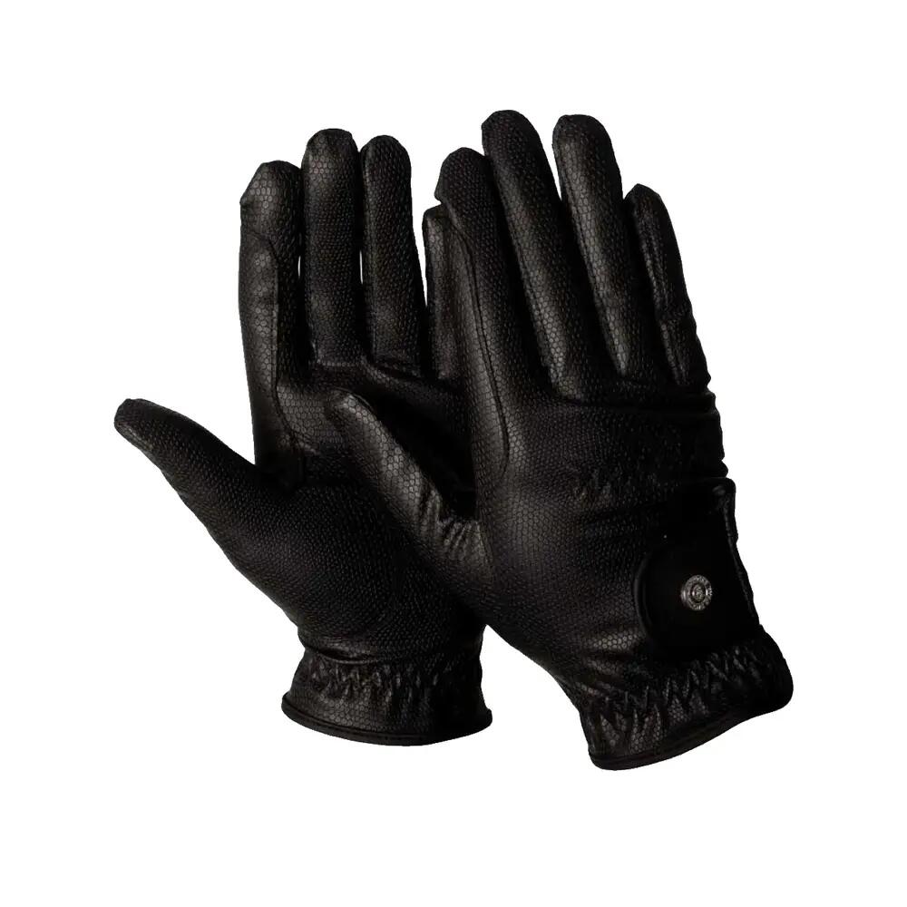 Rękawice jeździeckie Kentucky Winter Grip Noir 3/8