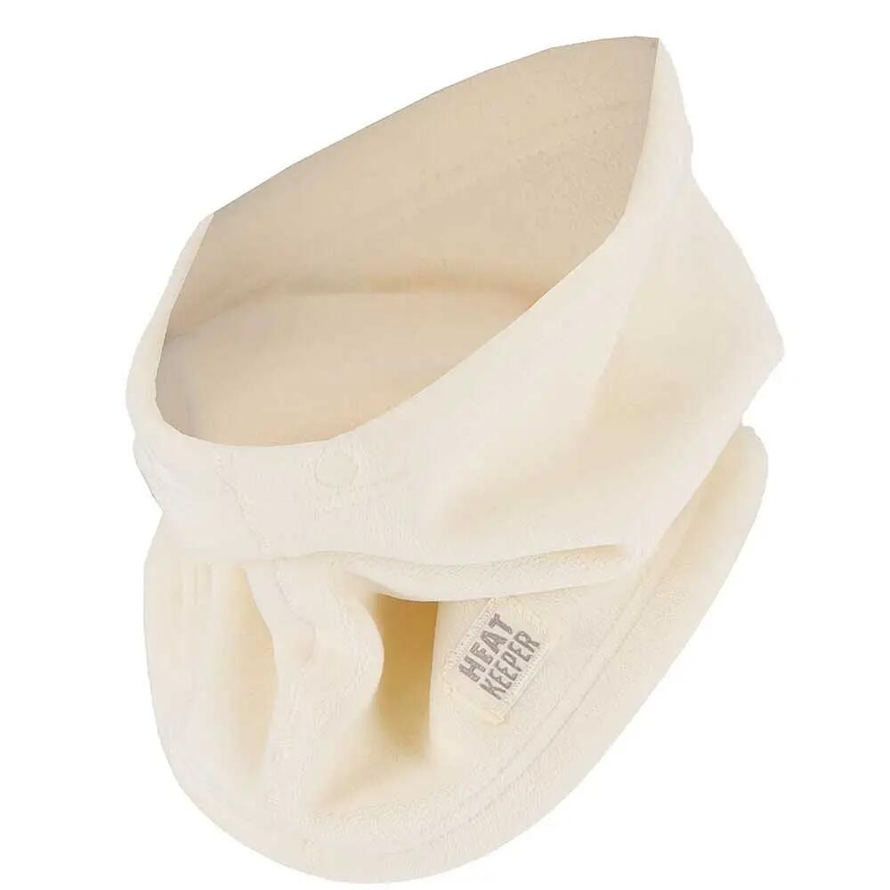 Ensemble d'Hiver Femme Polaire - Bonnet + Gants + Tour de Cou - Blanc cassé 3/7