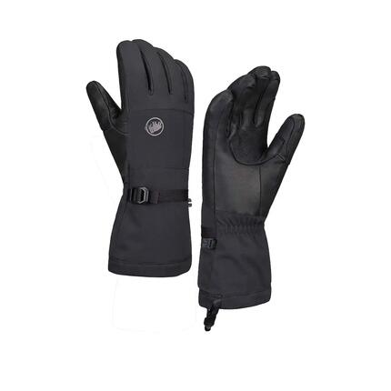 Gants Mammut Stoney Noir femme en cuir de chèvre