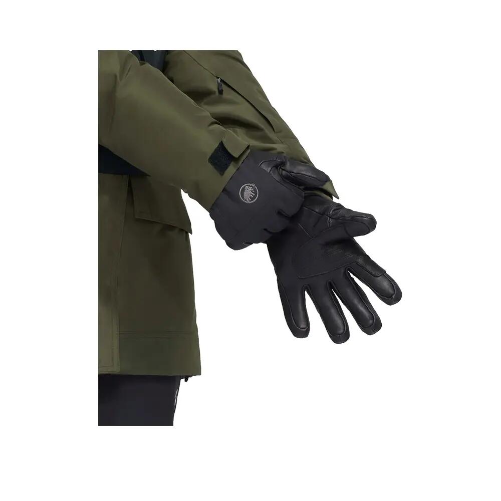 Gants Mammut Stoney Noir femme en cuir de chèvre 3/3