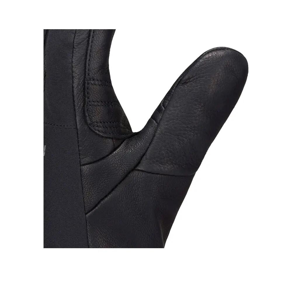Gants Mammut Stoney Noir femme en cuir de chèvre 2/3