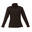 Chaqueta softshell resistente al viento para mujer Negro