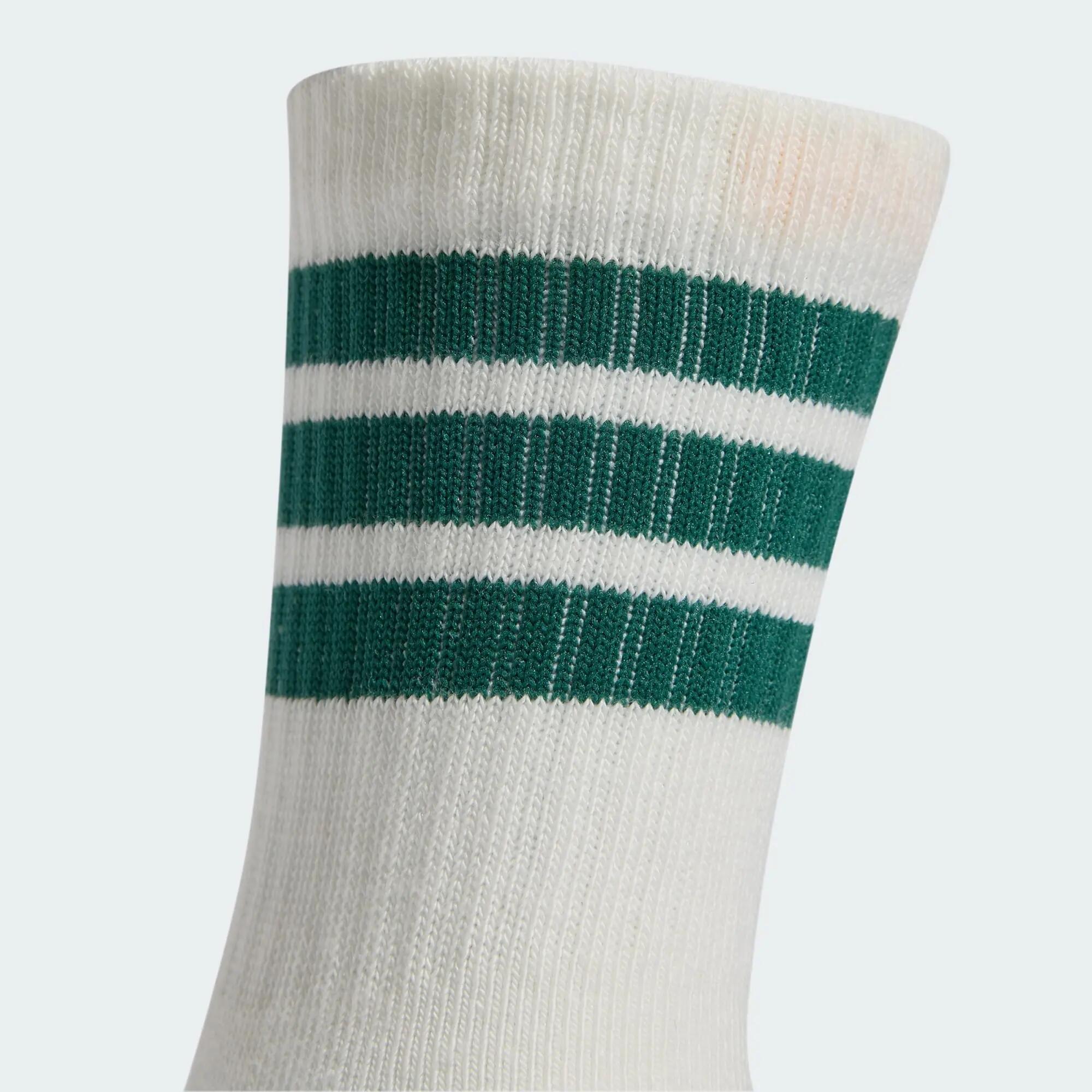 Pack de 3 pares de calcetines clásicos 3-Stripes con amortiguación para niños 3/5