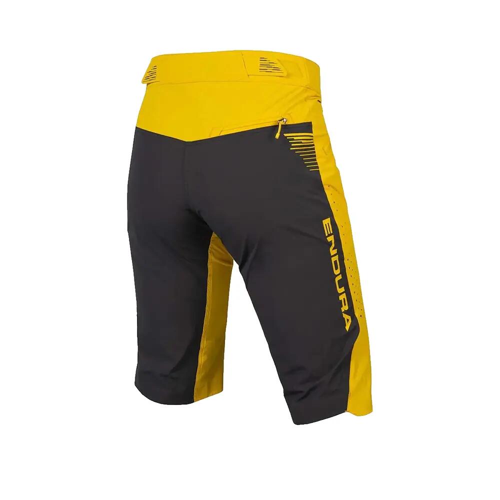 Short de bicicleta Endura Singletrack Lite Amarelo 2/2