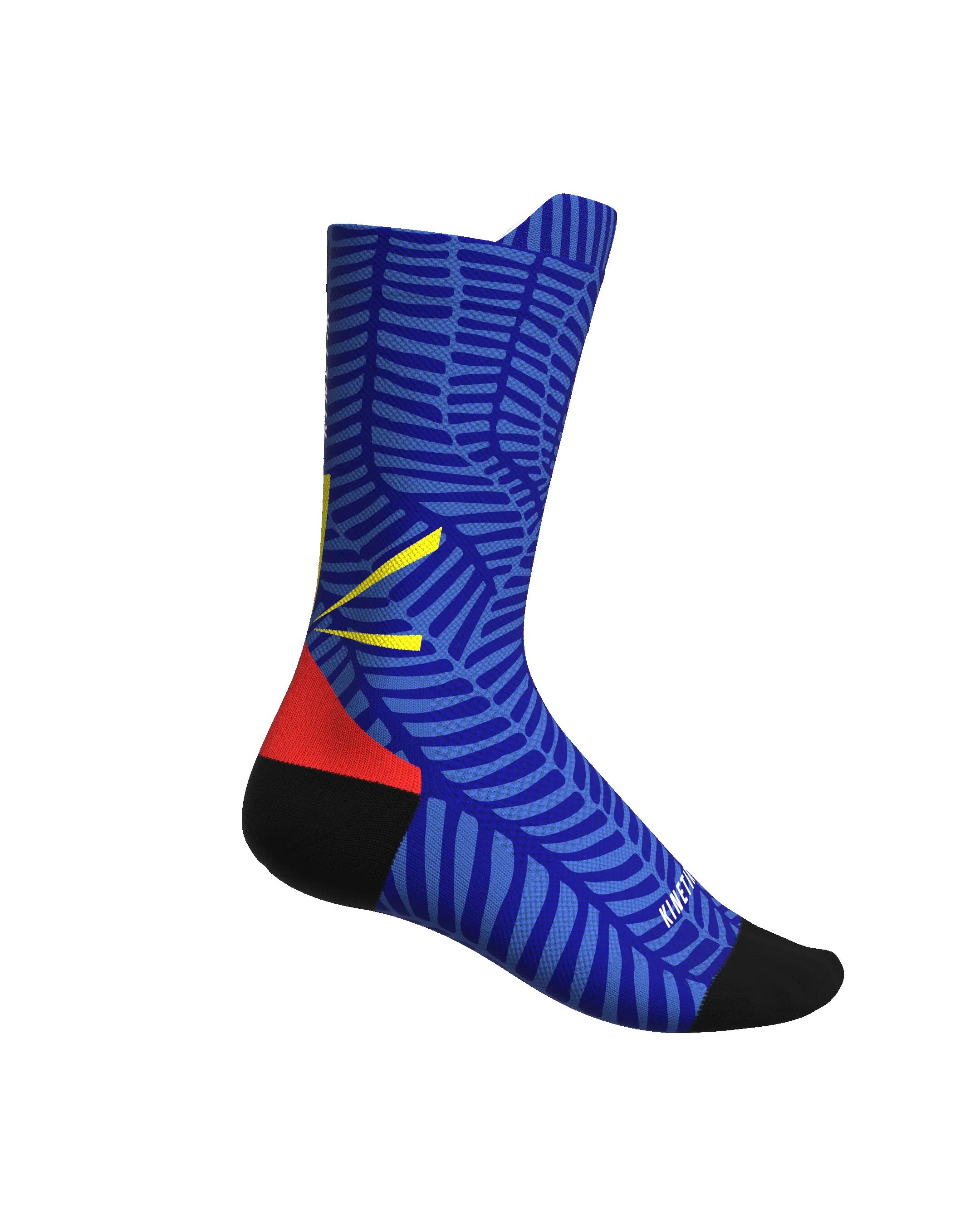 CHAUSSETTE DE TRAIL RUNNING FULLKROSS ILE DE LA REUNION FLAG 5/5