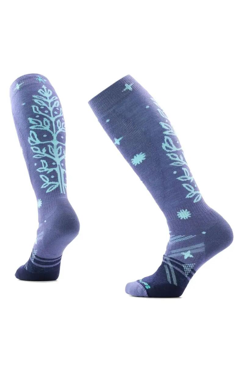 Șosete de trekking pentru femei Ski Full Cushion Ice Blossom OTC Women