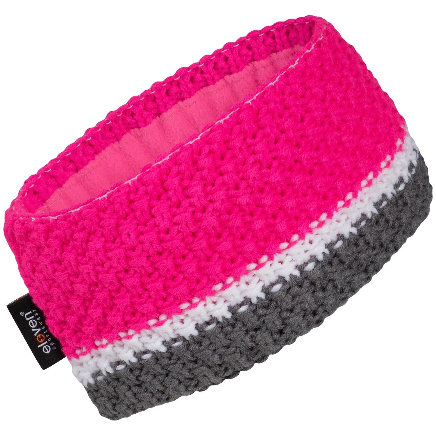 Pletená čelenka Eleven Tri Pink 2/2