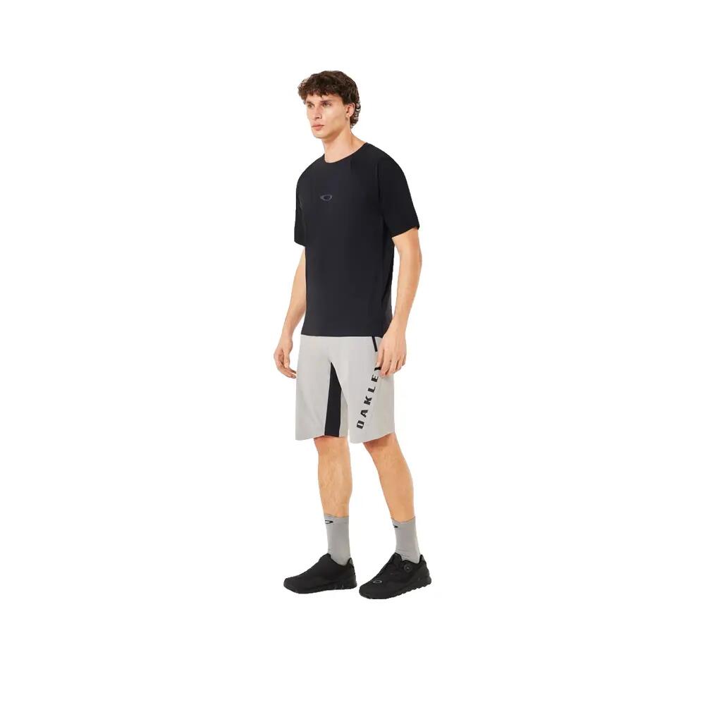 Oakley Free Ride gefütterte Radsportshorts Grau 8/9