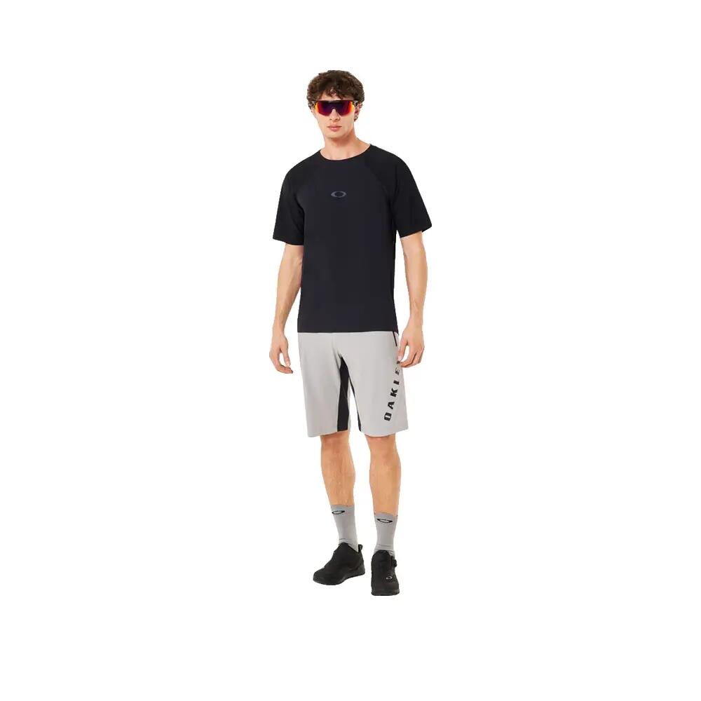 Oakley Free Ride gefütterte Radsportshorts Grau 7/9