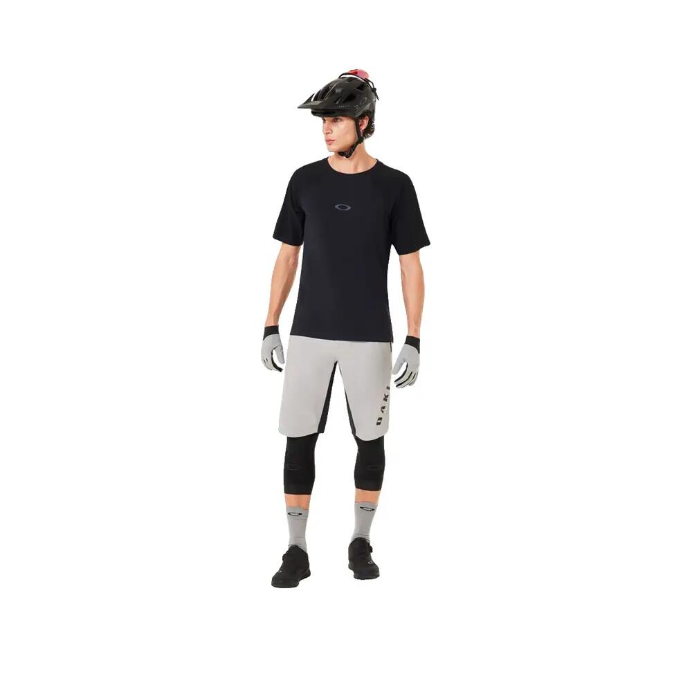 Oakley Free Ride gefütterte Radsportshorts Grau 6/9