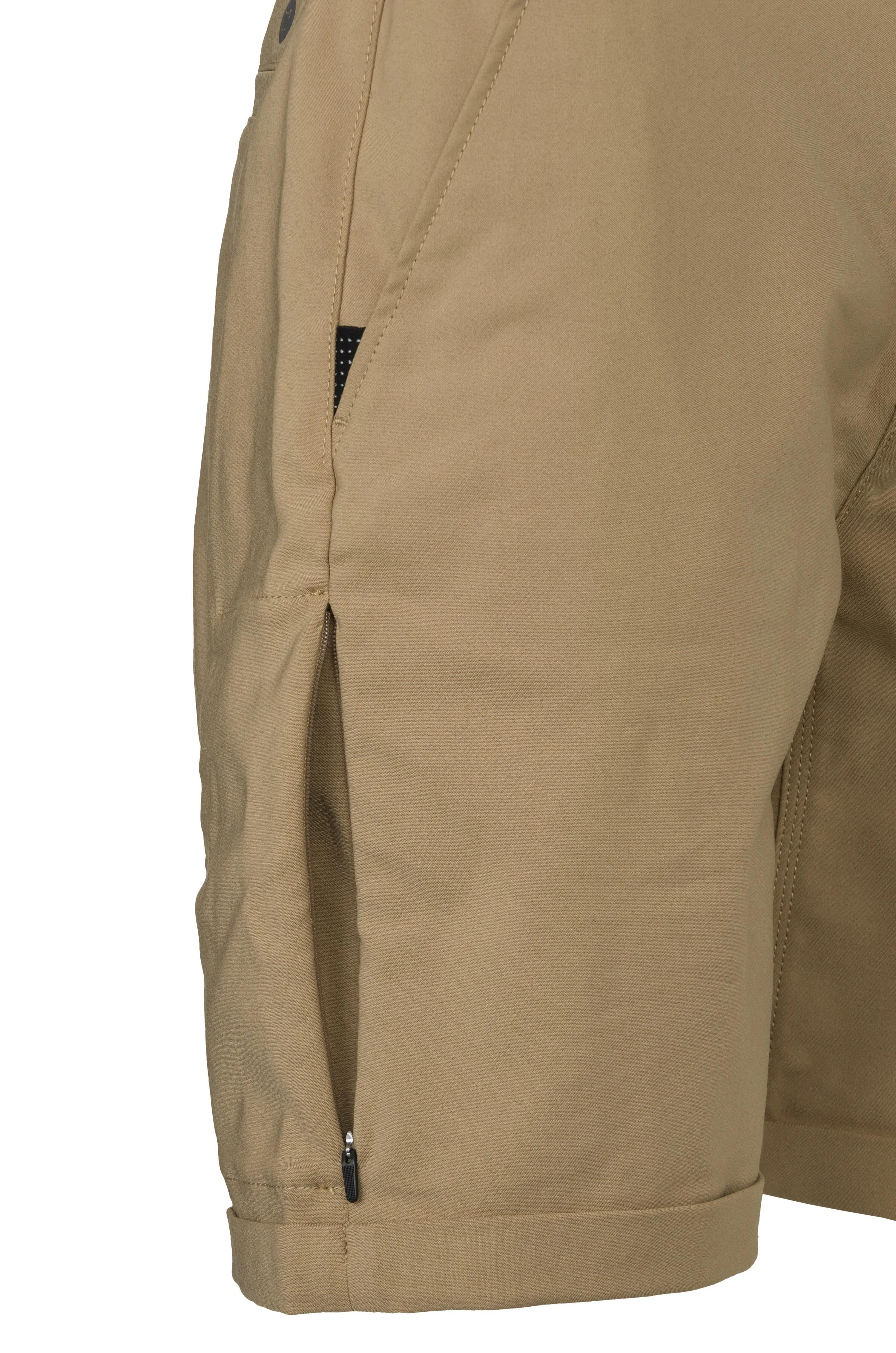 Pantaloncini chino donna ciclismo gravel vestibilità comfort venture 6/7
