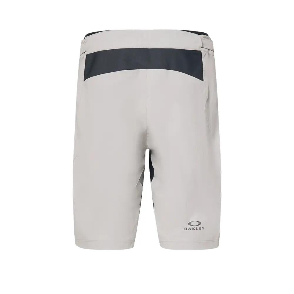 Oakley Free Ride gefütterte Radsportshorts Grau 3/9