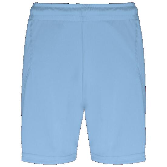 Short de sport enfant - Sky Blue - 10/12 ans