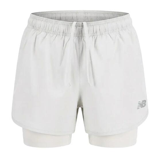 Short Femme New Balance SPORT ESSENTIAL 2-EN-1 3