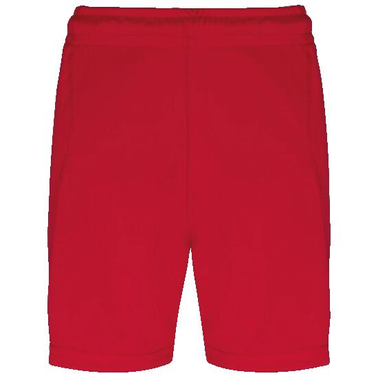 Short de sport enfant - Sporty Red - 4/6 ans