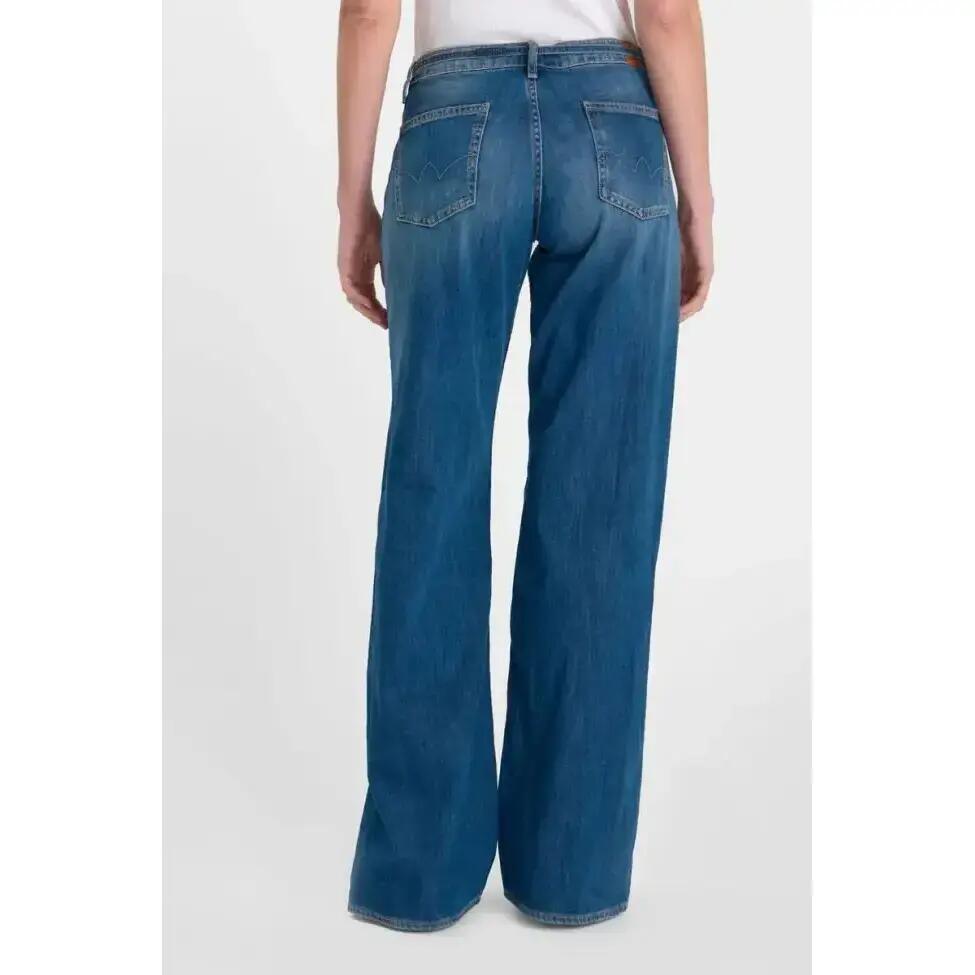 Dames Wide Leg Jeans Le Temps des cerises Lauryn Jab 5/5