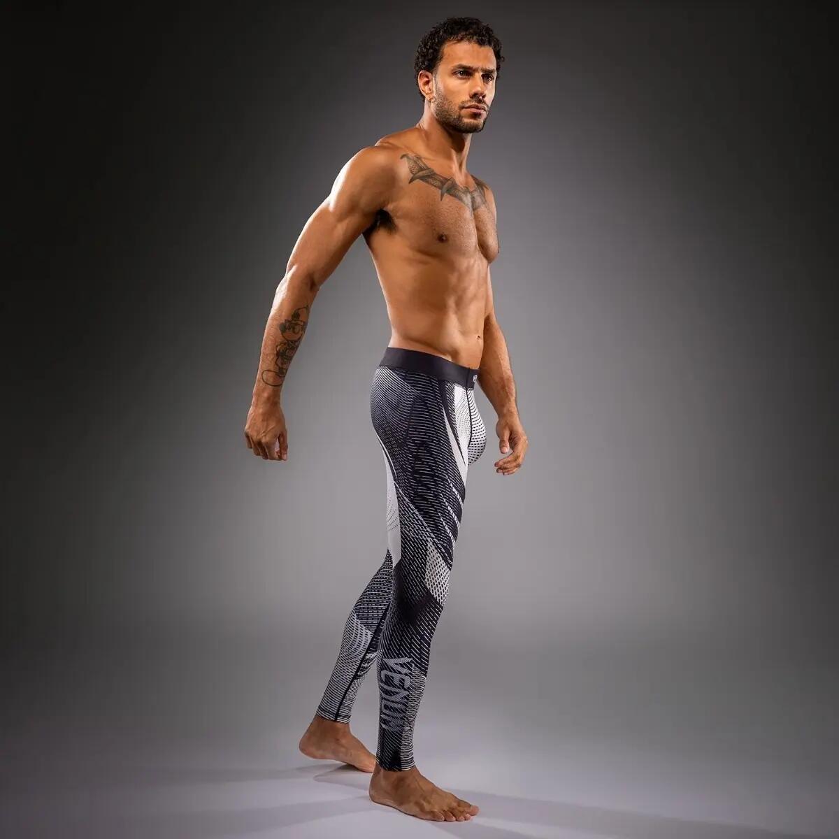 Spats compression Venum Galactic 3.0 Blanc/Noir XXL 4/7