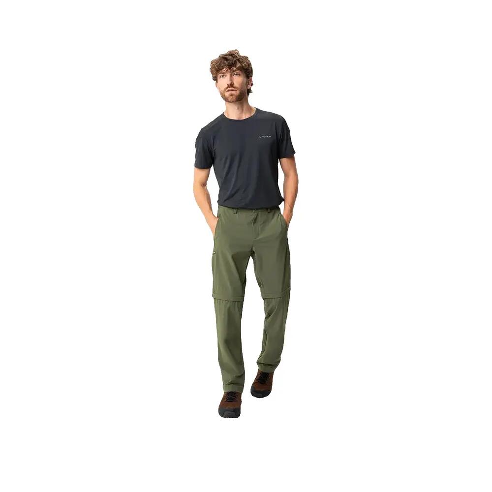 Pantaloni da trekking Vaude Farley Stretch ZO II Verde 5/7