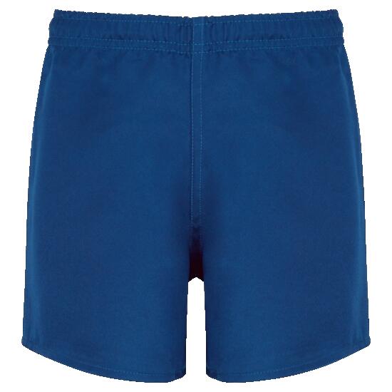 Short de rugby enfant - Dark Royal Blue - 4/6 ans
