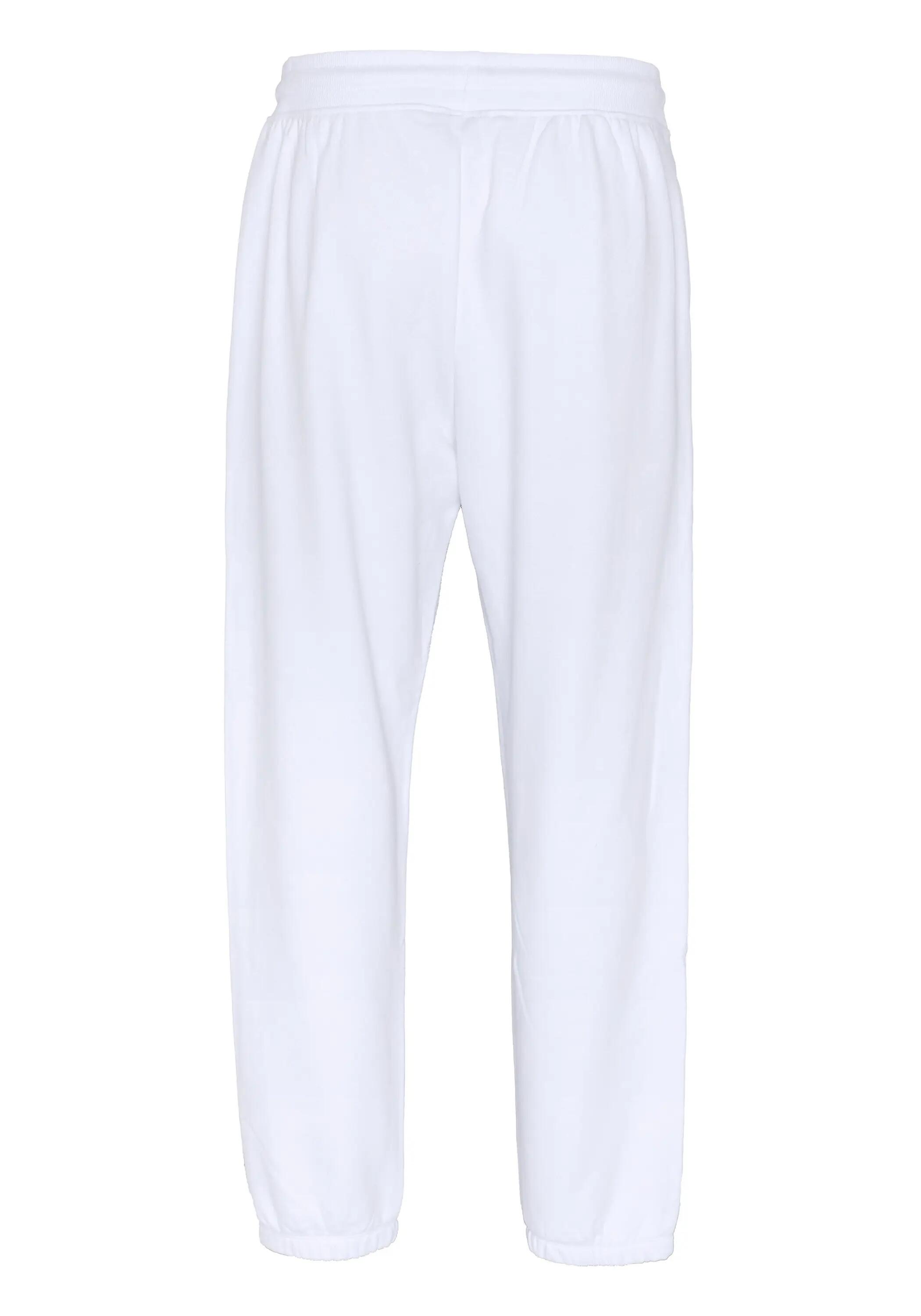 Sweathose mit Retro Print und elastischem Beinabschluss 2/7