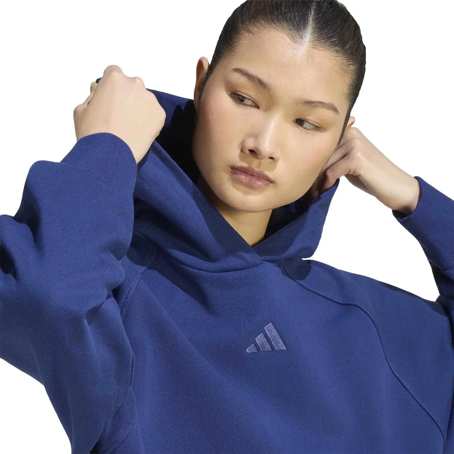 Sweatshirt à capuche femme adidas Small Logo 6/6