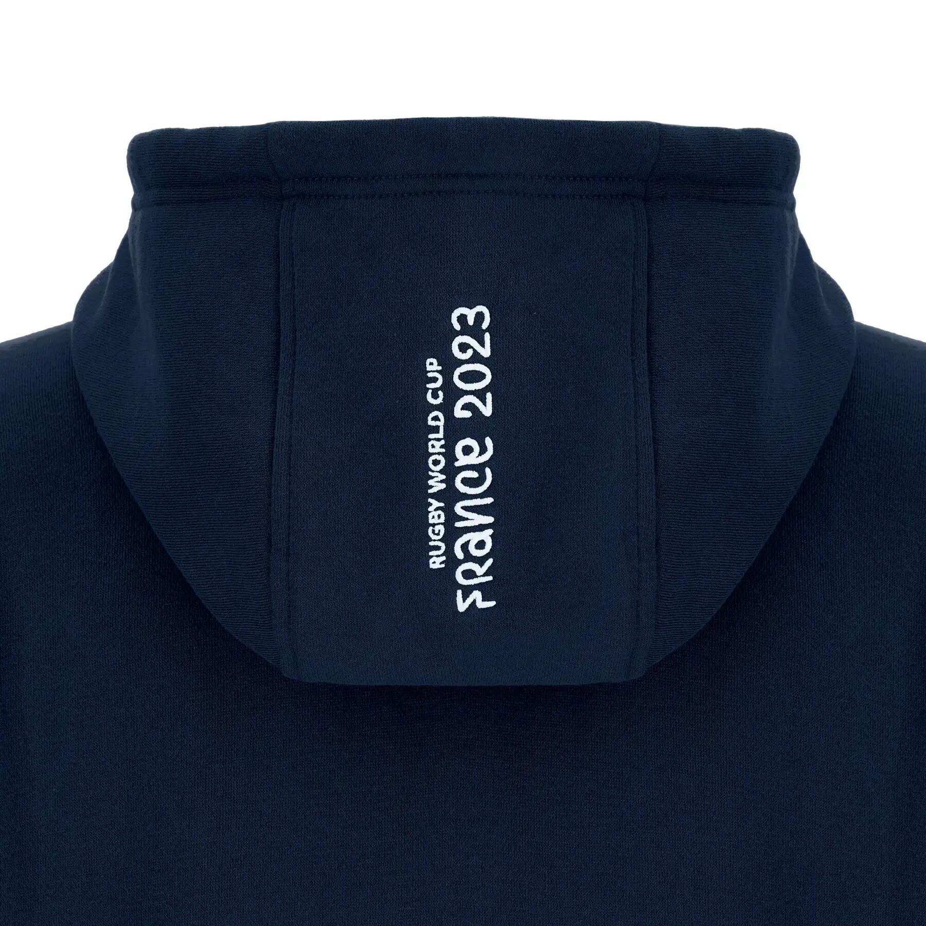 Sweatshirt Kapuzenpullover mit Reißverschluss Kind Écosse Merch RWC Country 5/6
