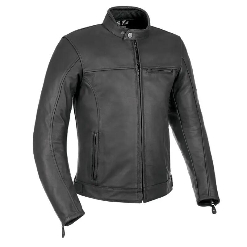 Motorcycle leather jacket Oxford Walton 3/4