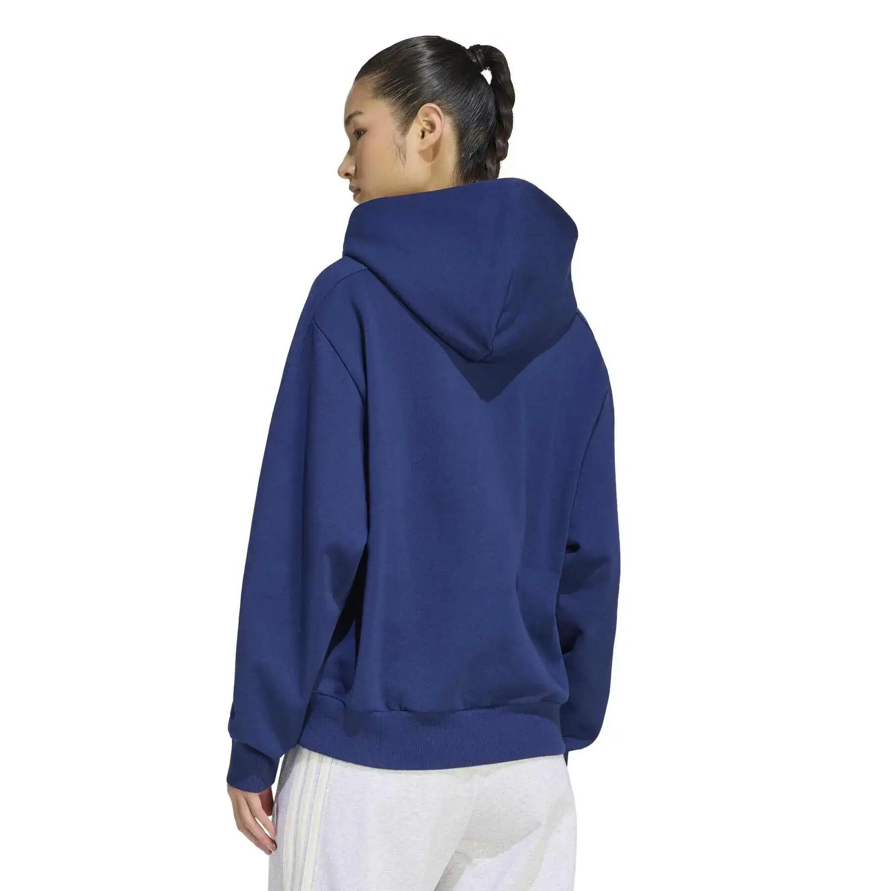 Sweatshirt à capuche femme adidas Small Logo 4/6