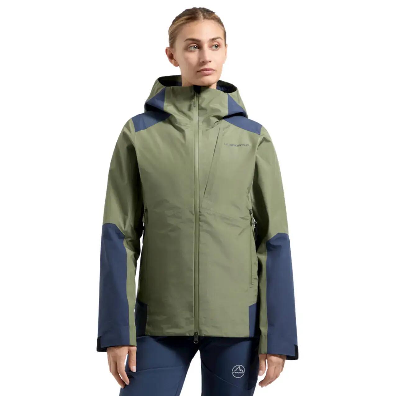 Veste de ski à capuche femme La Sportiva Crossridge Evo Shell 3/4
