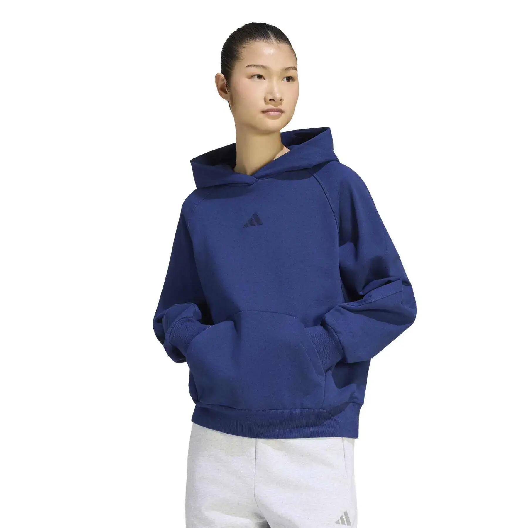 Sweatshirt à capuche femme adidas Small Logo 2/6