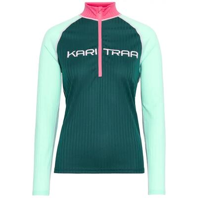 Maglia sottile 1/2 zip a maniche lunghe donna Kari Traa Ella