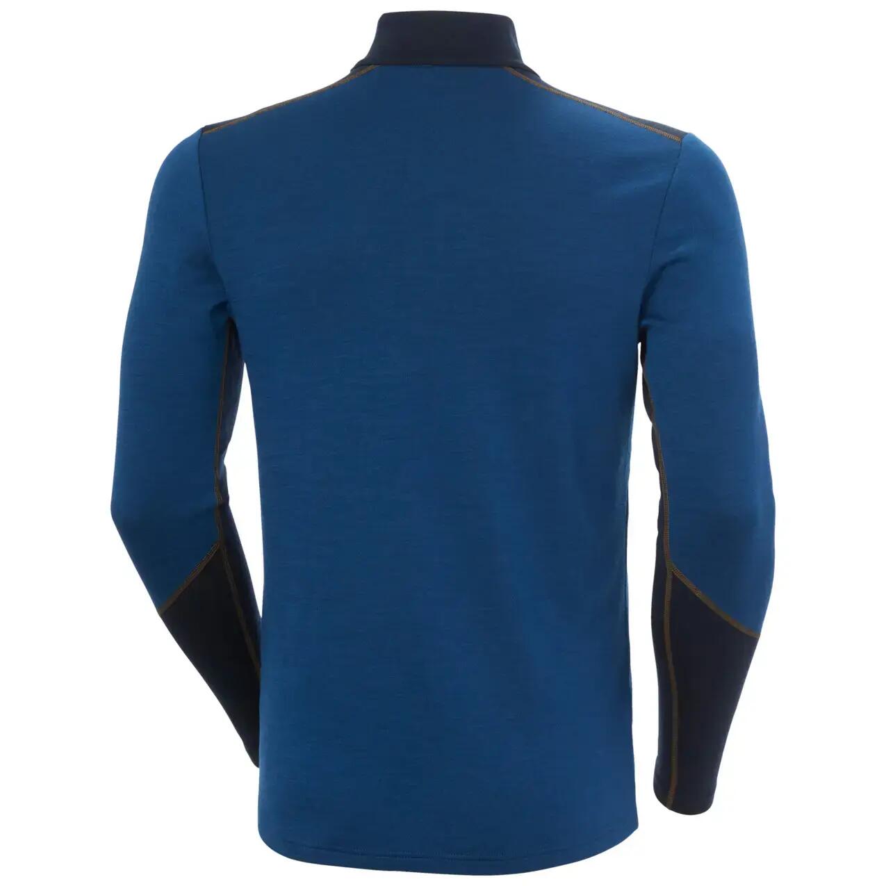 Koszulka termoaktywna z zamkiem błyskawicznym 1/2 Helly Hansen Lifa Merino 2/2