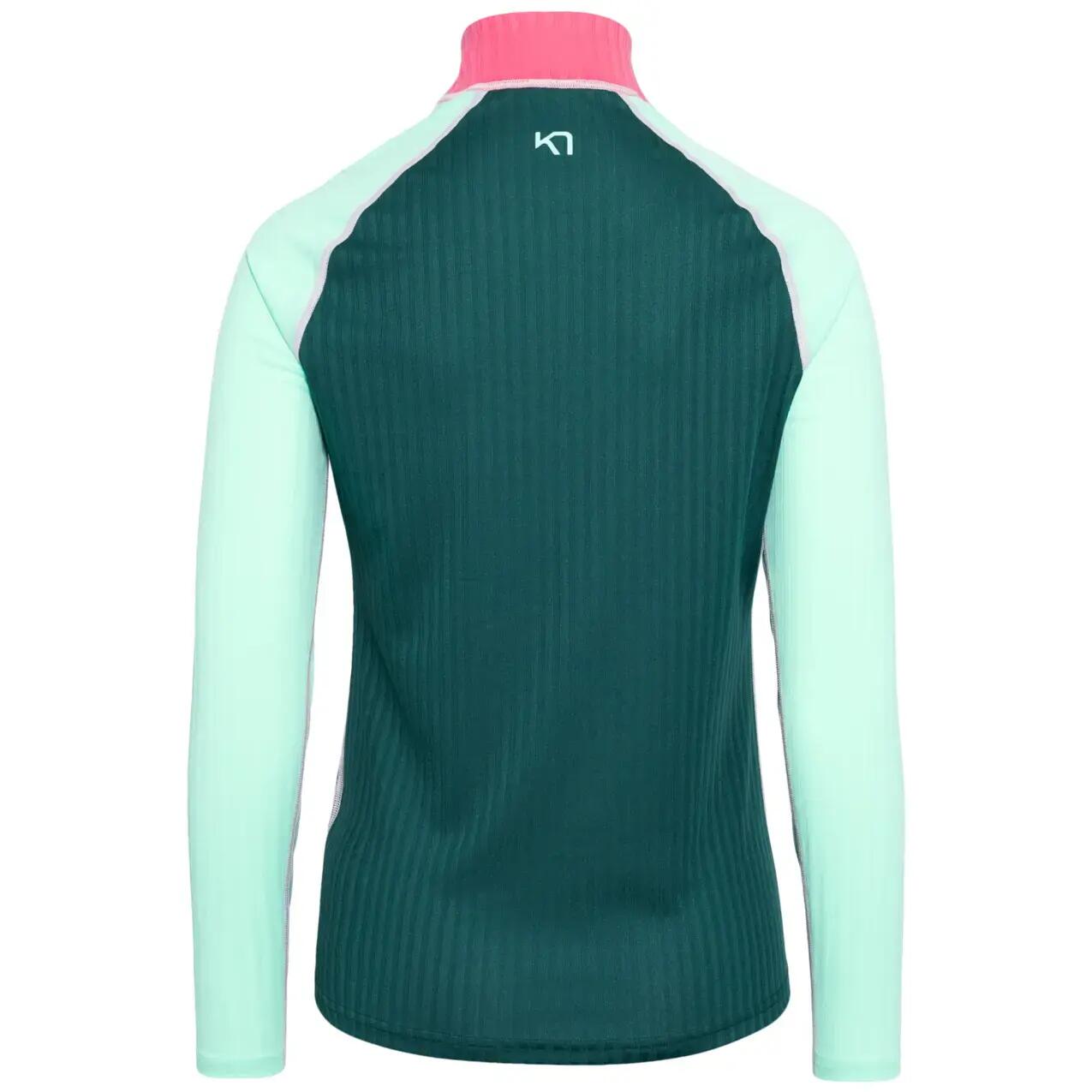Koszulka z długim rękawem damska 1/2 zip Kari Traa Ella 2/5