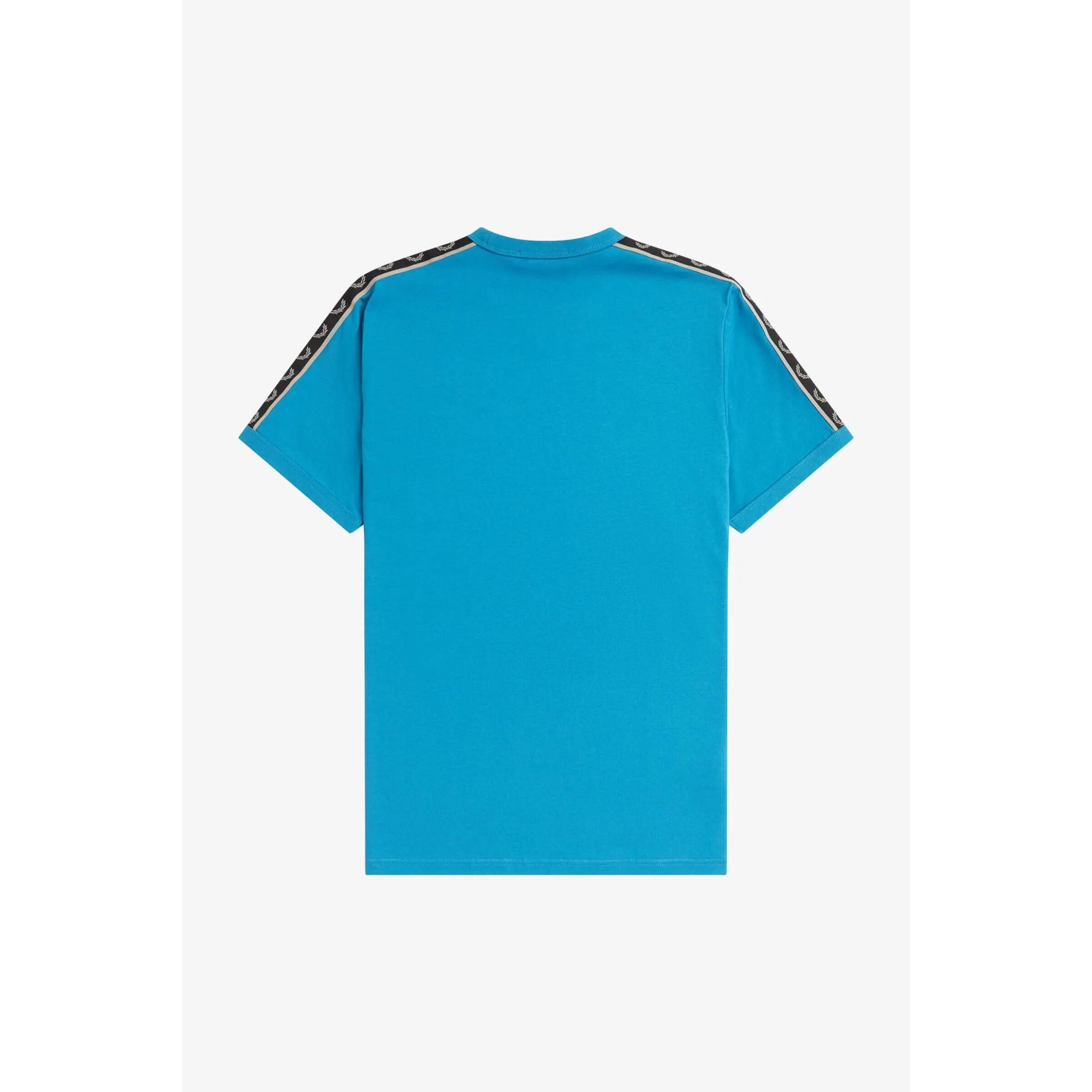 T-shirt with contrasting trim and stripes Fred Perry Ringer 4/5
