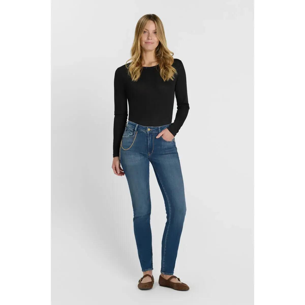 Damskie jeansy slim Le Temps des cerises Kela 7/7