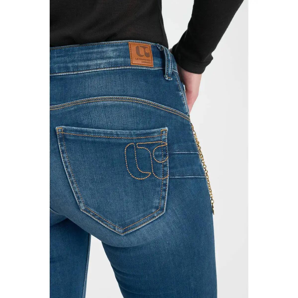 Damskie jeansy slim Le Temps des cerises Kela 3/7