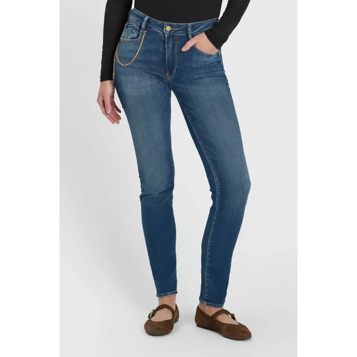 Damskie jeansy slim Le Temps des cerises Kela 2/7