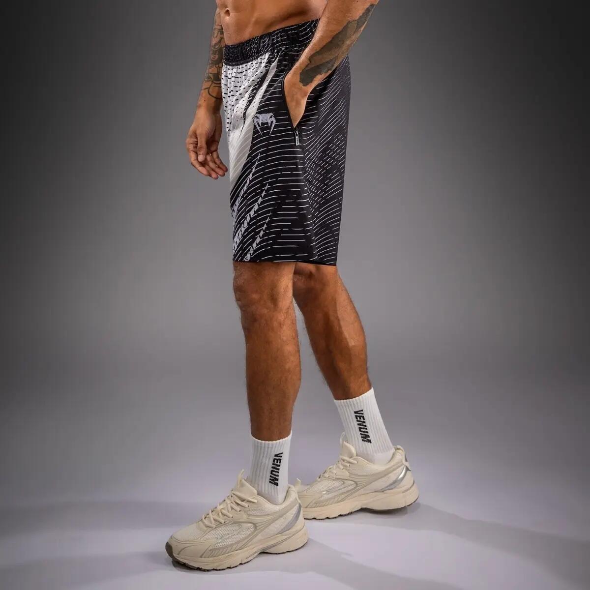 Pantaloncini da allenamento Venum Galactic 3.0 Bianco/Nero M 3/6