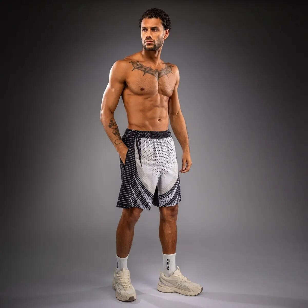 Pantaloncini da allenamento Venum Galactic 3.0 Bianco/Nero M 2/6