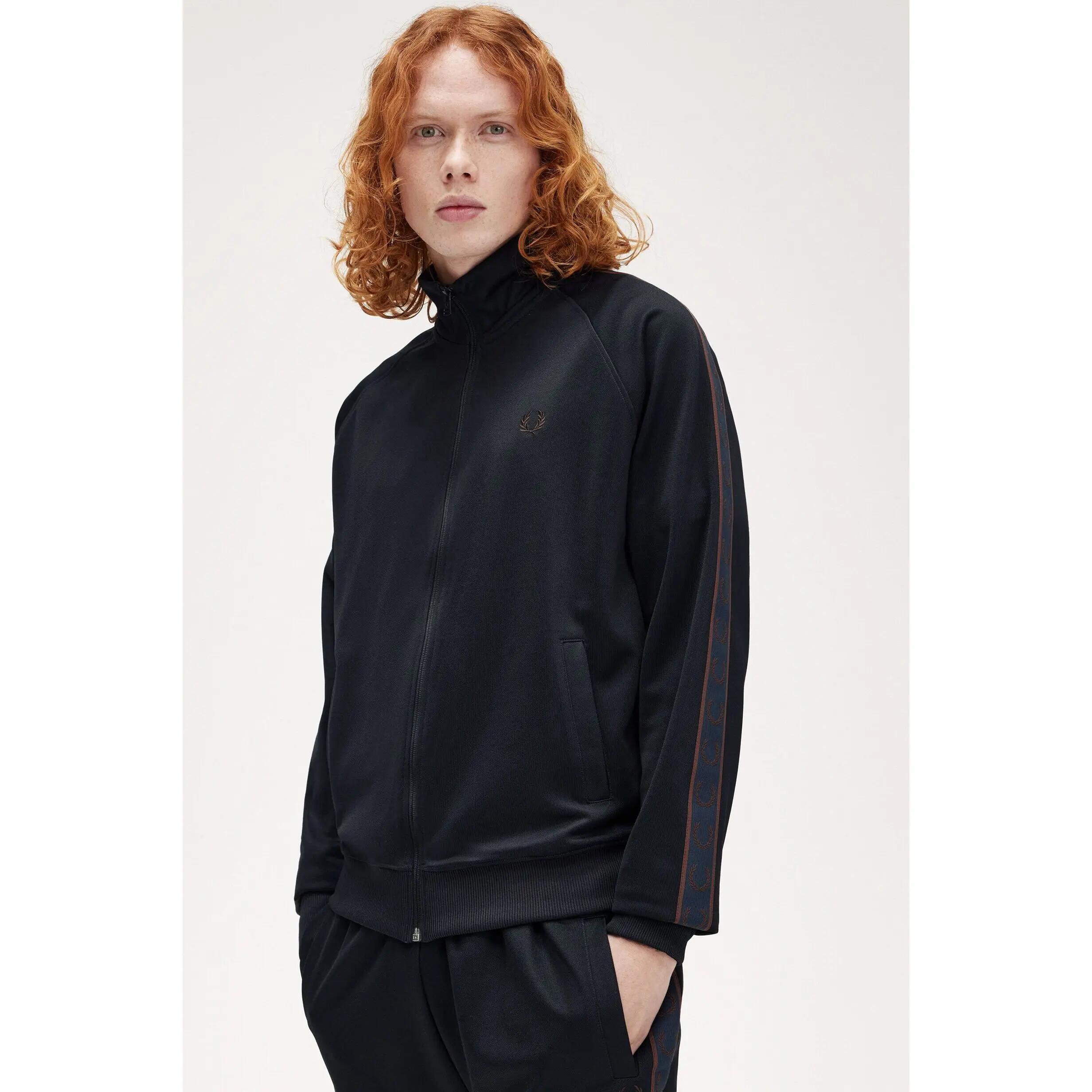 Casaco de fato de treino para desporto Fred Perry Contrast Tape 3/7